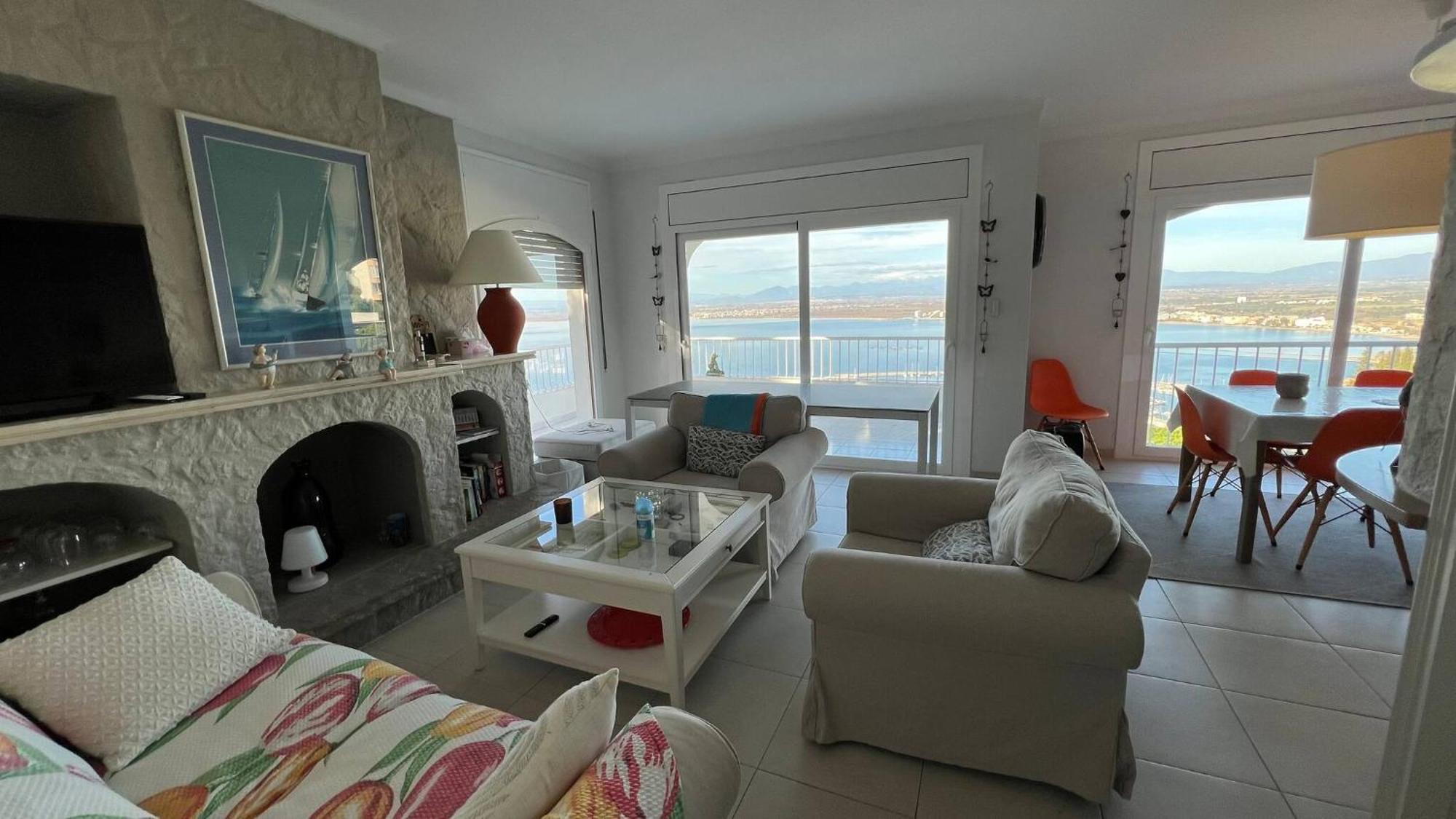 Apartamento Casa Linda Con Vistas Espectaculares Roses Eksteriør bilde